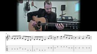 Turkey In The Straw - Bluegr Flatpicking Guitar Lesson Sheet Music Tab