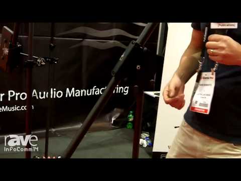InfoComm 2014: Latch Lake Tells Us About MK1100 Microphone Stand with Tripod Base