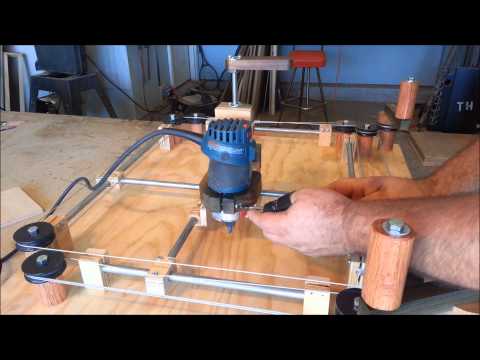 CNC Homemade router, milling by Dremel graving tool PART 3