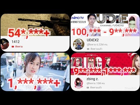 7 อันดับ youtubeไทยที่ผู้ติดตามเยอะที่สุดสร้างรายได้เท่าไหร่ และระบบโฆษณาของyoutube