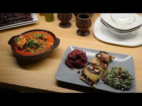 Песня грузинской кухни. Ореховые пхали. Чахохбили. Вып.014 Песня грузинской кухни. Ореховые пхали. Чахохбили. Вып.014