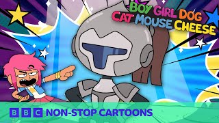 Cosplay Contest Boy Girl Dog Cat Mouse Cheese Cartoons For Kids