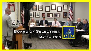 Pembroke Board of Selectmen, Chairman Matt Furlong and billboard proposal.