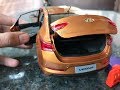 Diecast Unboxing-2017 Hyundai VERNA(Flame Orange) 1/18 Paudi Models