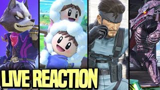 NEW RIDLEY, SNAKE, ICE CLIMBERS, & MORE!! SUPER SMASH BROS ULTIMATE E3 2018 GAMEPLAY LIVE REACTION NEW RIDLEY, SNAKE, ICE CLIMBERS, & MORE!! SUPER SMASH BROS ULTIMATE E3 2018 GAMEPLAY LIVE REACTION
