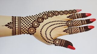 Eid Special Easy Simple Jewellery Mehndi Designnew Back Hand Mehndi Designs Mehandimehandi Design