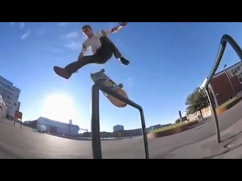 Nose-Stall to Tail-Stall to Nose-Stall Nollie Hardflip OUT on Bike Racks!?!! - WTF! - Jakko Ojanen