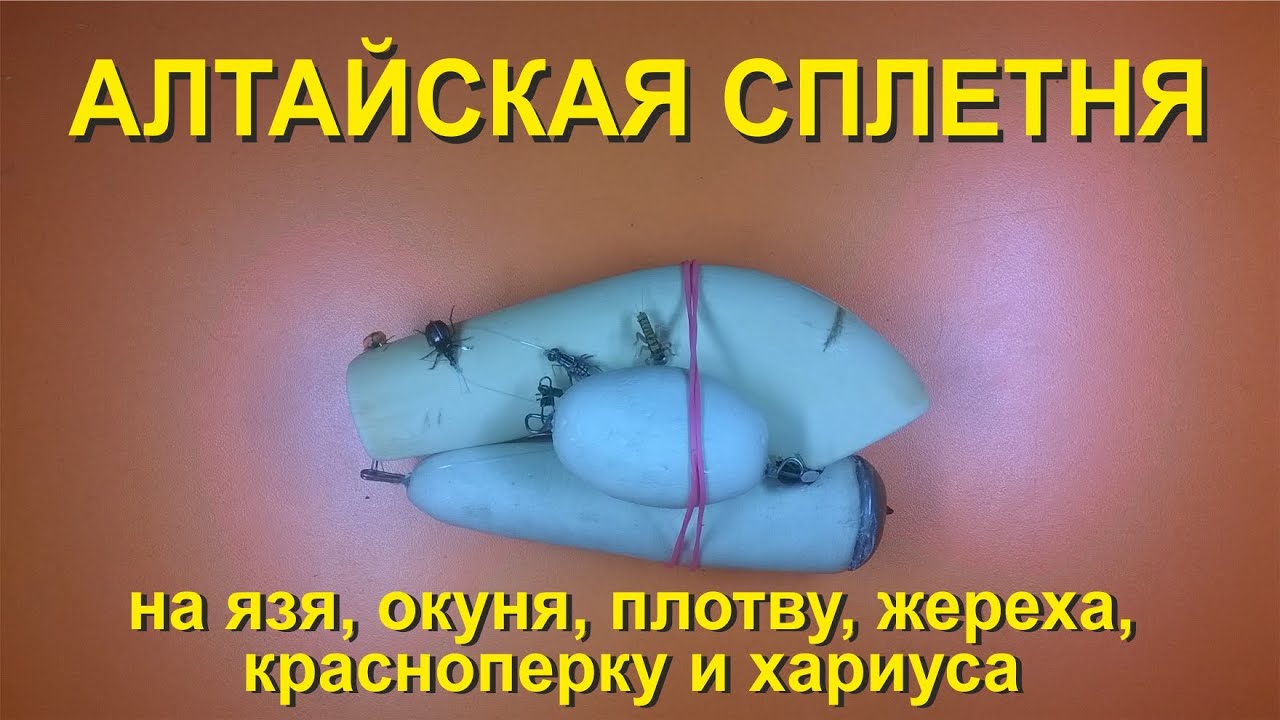 Алтайская сплетня на хариуса своими руками Алтайская сплетня на хариуса своими руками
