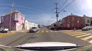 Driving in Daly City  (San Francisco, CA)