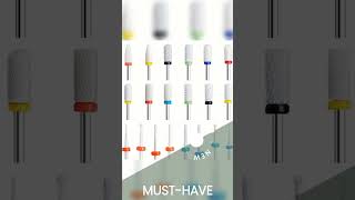 Ceramic Nail Drill Bits For Precision Manicure