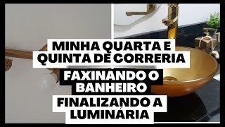 Minha Rotina De Quarta E Quinta Minha Luminária Nova