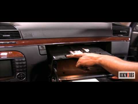 BENZWERKS-S CLASS (220) CABIN AIR FILTERS REMOVAL