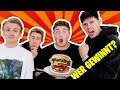 Wer macht den besten Burger für Falco? ??(mit CrispyRob &amp; Di...