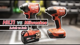HILTI vs Milwaukee (Impact Drivers)