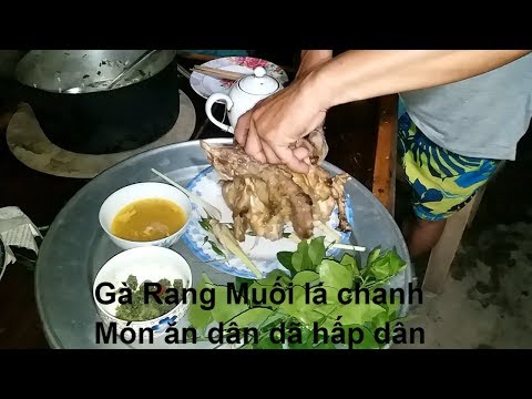 Cách làm gà rang muối nguyên con