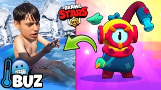 OTİS ÇIKARTANA KADAR BUZ DOLU HAVUZDA KALDIM! Brawl Stars