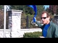 Welcome Flags at the Stone Bridge Estates