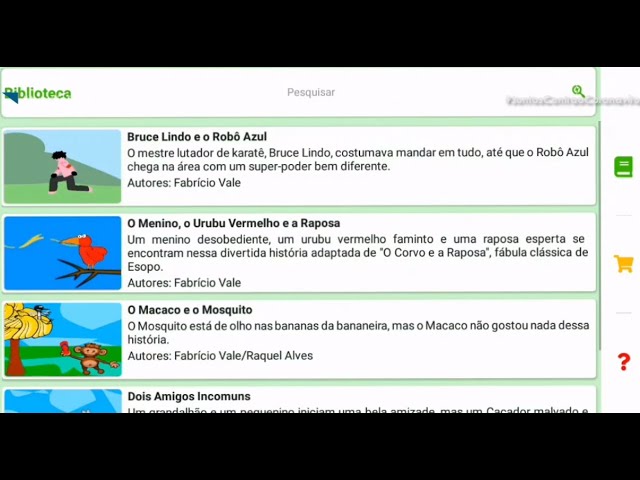 TVOD Informa: Aplicativo desenvolvido para auxiliar na alfabetização
