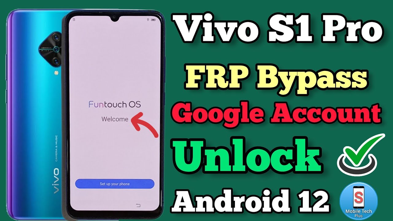 Vivo S1 Pro || FRP Bypass || Android 12 || Google Vivo S1 Pro || FRP Bypass || Android 12 || Google