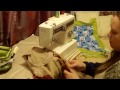 Bolster Cushion, first sew, easy sew, sewn by sewing machine