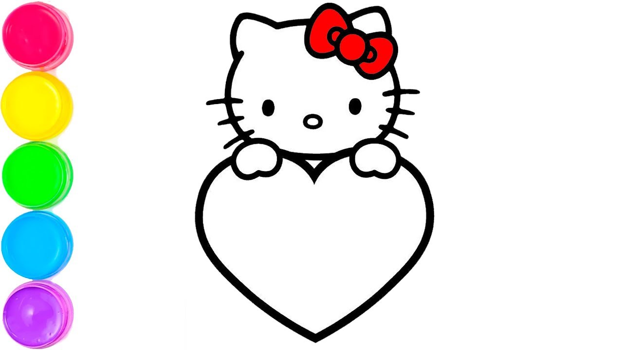 Красивая надпись hello kitty