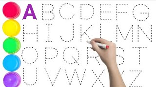 Alphabet Trace Capital Letter Abc Writing Small Letter Abcd Song Small Abc A To Z Write