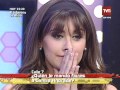 calle7 30-08-11 camila andrade recibe flores extrañas