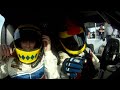 Joao Barbosa takes wife on a wild ride around Daytona highbanks in a 2 seater DP.mov