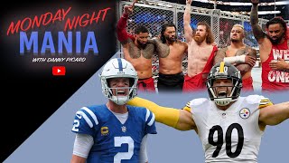 Steelers vs Colts, WWE Survivor Series reaction with Sports Illustrated's Justin Barrasso, and more
