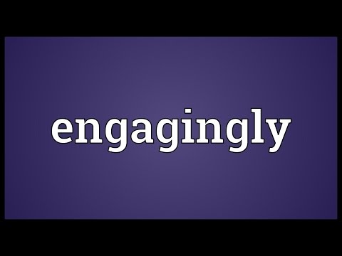 Header of engagingly
