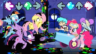 Friday Night Funkin' - Dusk Till Dawn VIP - MLP: Darkness Is Magic V2 | My Little Pony