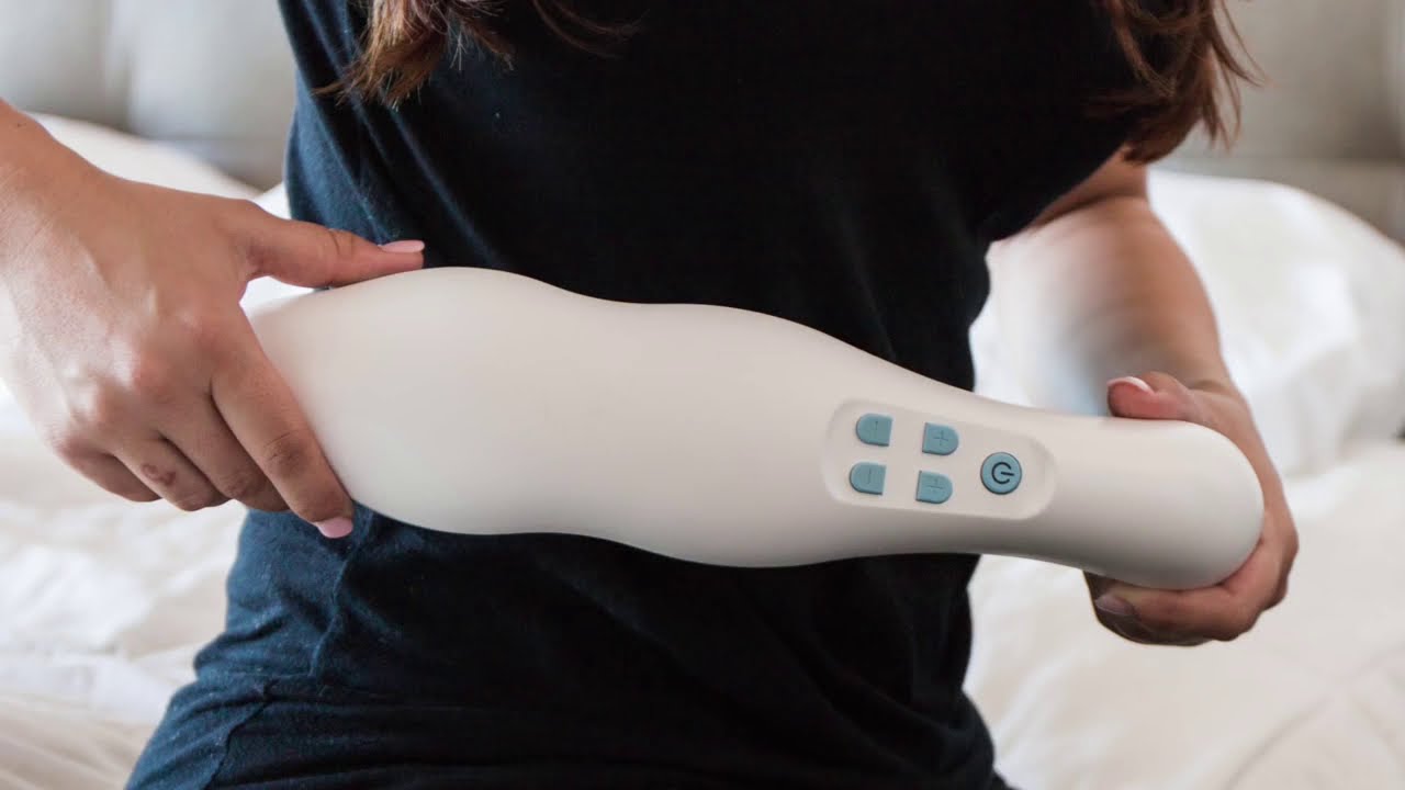 Using back massager as a vibrator