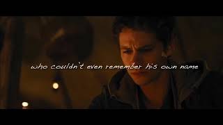 And I Have. Newts Letter - Ghost Of You