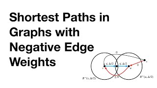 Shortest paths in graphs with negative edge weights, in nearly linear time