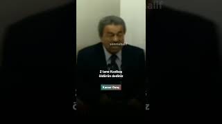 Kamer Genç Mehmet Metinere Fırça Atıyor