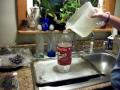 shrinking a 2 litter with boiled battery acid