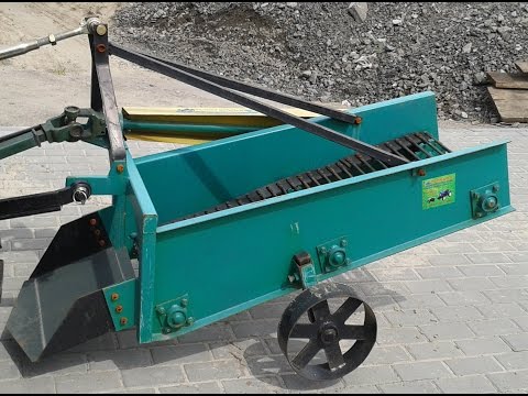 Картофелекопалка транспортерная на минитрактор своими руками 625 Картофелекопалка транспортерная на минитрактор своими руками 911