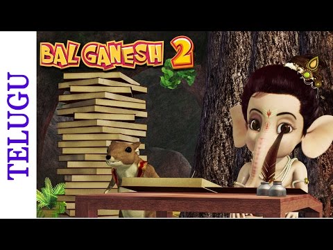 Bal Ganesh 2 - Mooshak Starts Learning - Telugu Mythological...