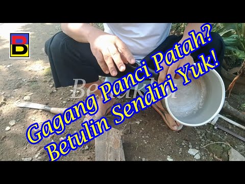 Cara Memperbaiki Gagang Panci yang Patah | How to Fix a Broken Pot Handle |