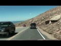 HD Drive down Pikes Peak Highway - 1st 10 minutes down High Definition