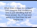 Confessing and Repenting