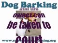 Dog Barkining | Is Your Barking Dog A Noise Nuisance.