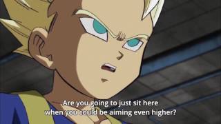 Cabba Shows Caulifla Super Saiyan Dragon Ball Super Episode 89 English Sub
