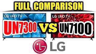 Un7300 Vs Un7100 Lg Uhd Tv - Full Comparison