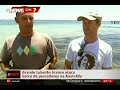 Video de Tubarao branco ataca barco de pescadores na australia
