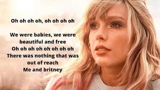 Watch Taylor Swift Me And Britney video