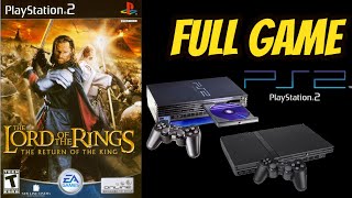 The Lord Of The Rings The Return Of The King Ps2 Longplay Walkthrough Playthrough Full Movie Game