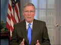 3-27-10 Senate GOP Leader Mitch mcconnell Delivers Weekly GOP Address On Health Care