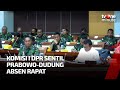 DPR Kritik Menhan Prabowo dan KSAD Jenderal Dudung Absen Rapat | tvOne Minute