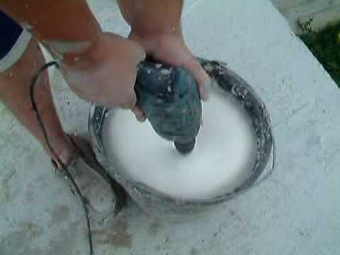 Foam concrete - YouTube